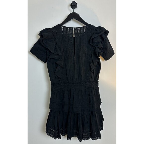 LOVESHACKFANCY Natasha Dress in Black Size X-Small - Picture 8 of 11